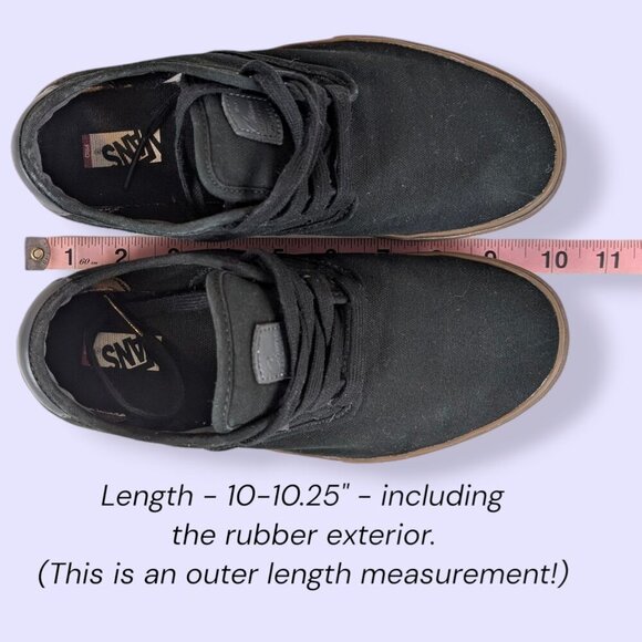 Vans Chima Black & Brown Skate Shoes - Picture 7 of 11